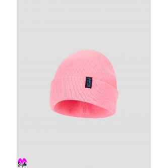 کلاه بافت مروسی استایل رنگ صورتی