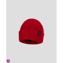 کلاه بافت مروسی استایل رنگ قرمز