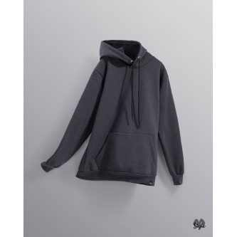 هودی نوک مدادی ملانژ ( دورس سه نخ ضخیم )